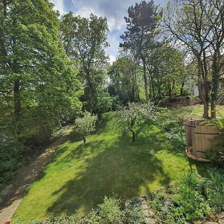 Gruene Wohlfuehloase In Einer Stadtvilla Галль